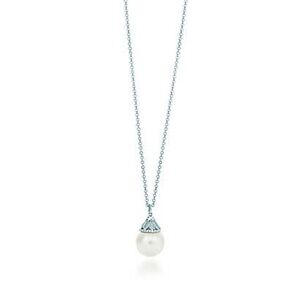 Tiffany Ziegfeld Pearl Pendant Necklace